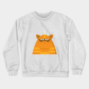 Cat Sleepless Crewneck Sweatshirt